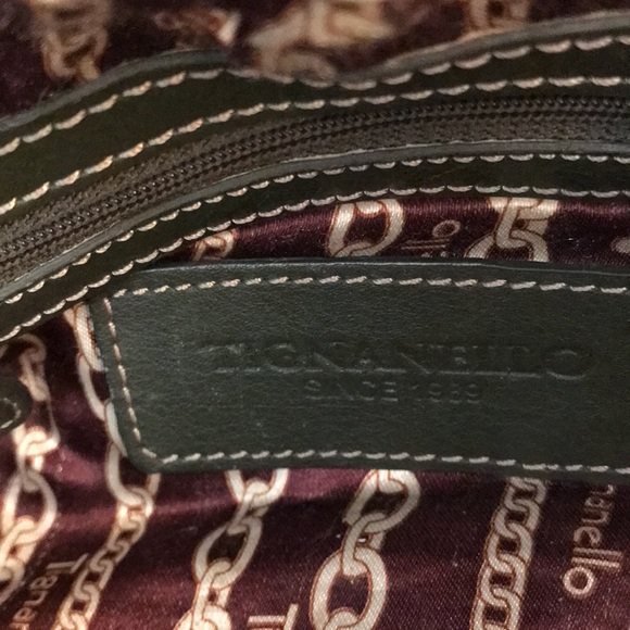 TIGNANELLO Perfect 10 Satchel in Olive Green - Picture 7 of 9